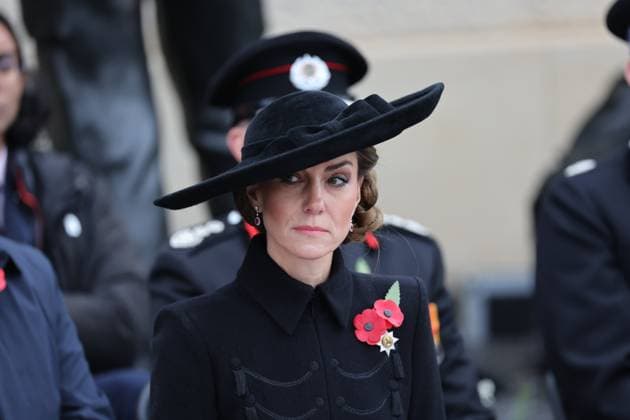 Royals, Prinzessin Kate bei Gedenkfeier zum Ende des Ersten Weltkriegs