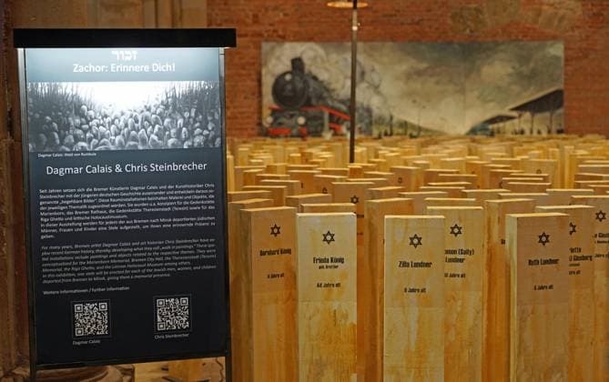 Bremen, Ausstellung, Minsk - Fahrt ohne Wiederkehr. Deportation jüdischer Männer, Frauen und Kinder