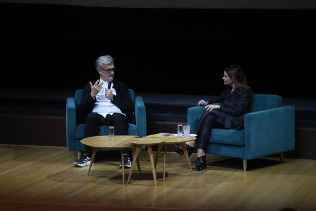 Wim Wenders bei Podiumsdiskussion der Stiftung Athen