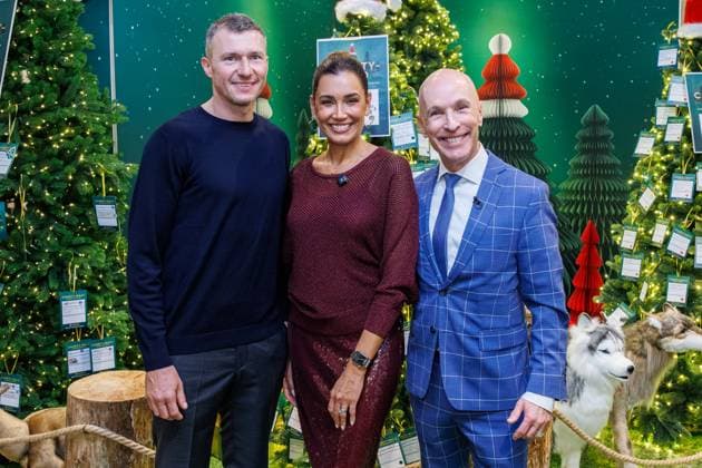 NRW, Eröffnung des Charity Waldes in der Galeria-Filiale in Düsseldorf