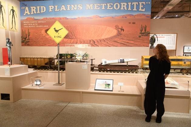 Pressevorbesichtigung der Ausstellung Wes Anderson: The Archives im Design Museum in London