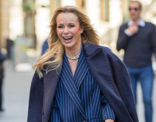 Amanda Holden bei den Global Radio Studios in London