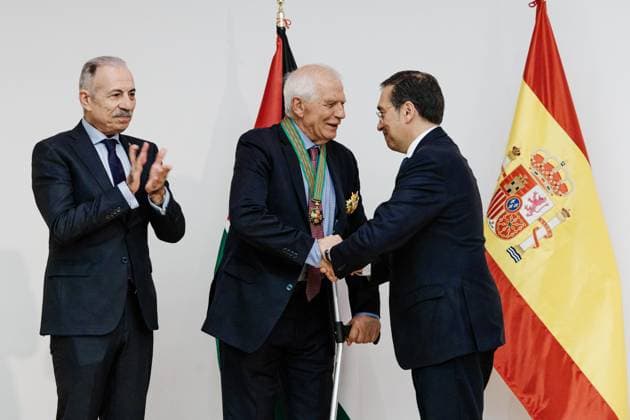Spanien, Verleihungszeremonie des Großsterns des Jerusalemer Ordens in Madrid