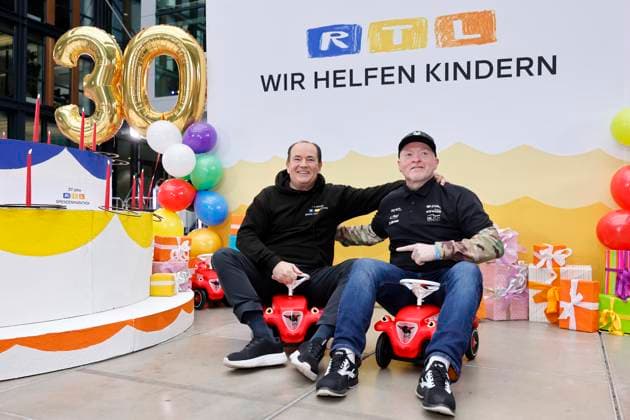 Pressetermin zum 30. RTL Spendenmarathon in Köln