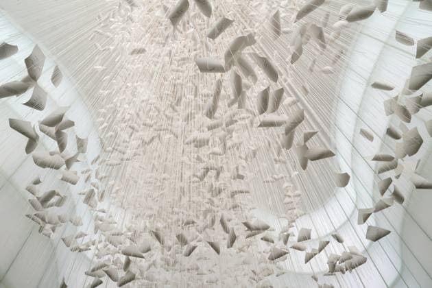 Chiharu Shiota Ausstellung in Mailand