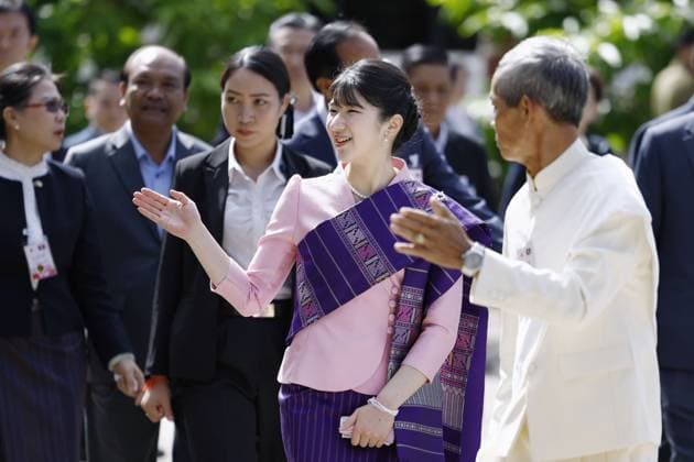 Laos, Besuch von Prinzessin Aiko von Japan
