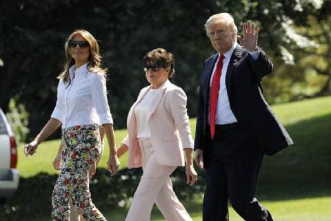 Melanie Trump trauert um Mutter Amalija Knavs