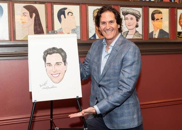 Nick Scandalios Sardi s Portrait Unveiling in New York
