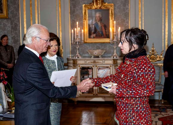König Carl Gustaf und Königin Silvia von Schweden überreichen den Prinz Eugen Preis