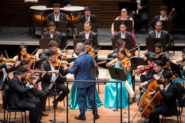 Brasilien, Eröffnungskonzert im Baccarelli Theater in Sao Paulo