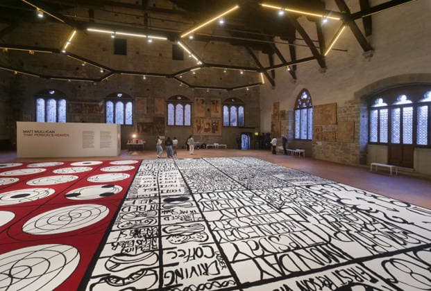 Matt Mullican Werk in Bergamo ausgestellt