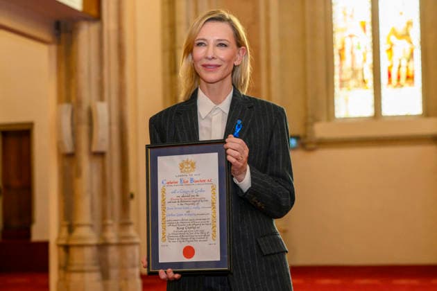 Cate Blanchett erhält Ehrentitel der Stadt London