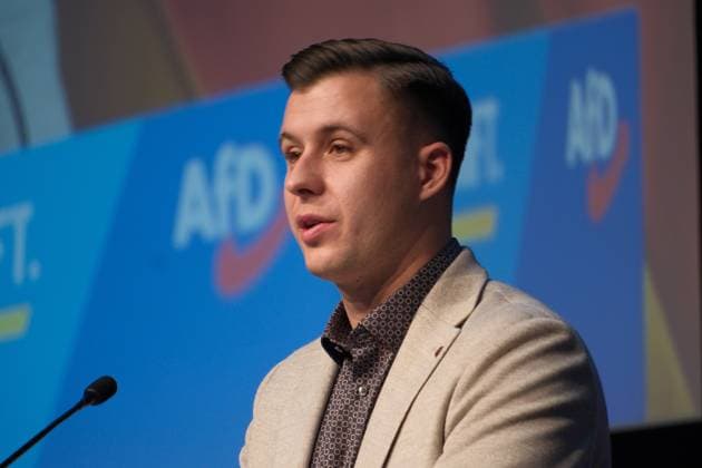 Chef der AfD-Jugendorganisation Jean-Pascal Hohm kandidiert für Bundesvorstand, Archivbilder