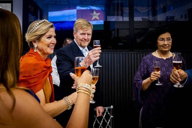König Willem Alexander und Königin Maxima zu Gast in Suriname
