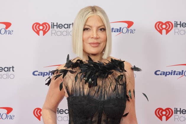 Tori Spelling nach Autounfall in Krankenhaus, Archivbilder
