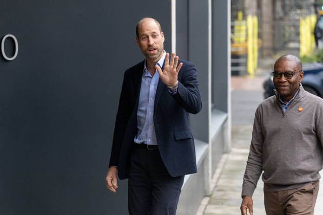 Großbritannien, Prinz William besucht Centerpoint Offices in London