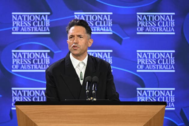 Australien, Ben Shewry spricht im National Press Club in Canberra