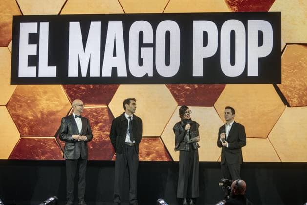 EL Mago Pop Pressekonferenz in Barcelona