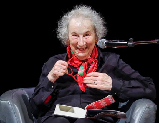 Kanada, wordfest in Calgary, Margaret Atwood Lesung