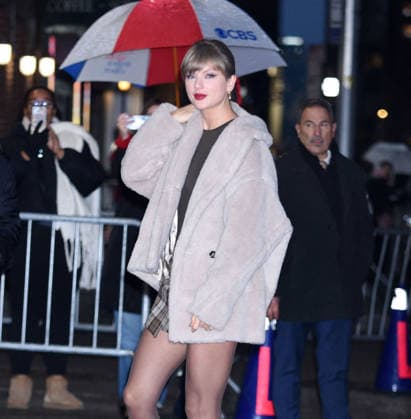 Taylor Swift zu Gast in The Late Show with Stephen Colbert in New York