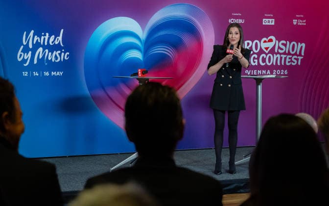 Österreich, 70. ESC - Eurovision Song Contest Pressekonferenz in Wien