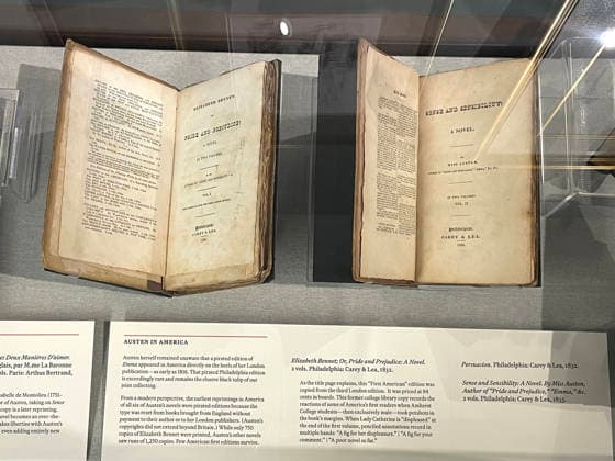 Jane Austen Ausstellung in New York