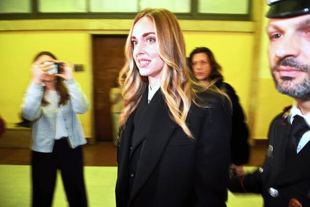 Chiara Ferragni vor Gericht in Mailand