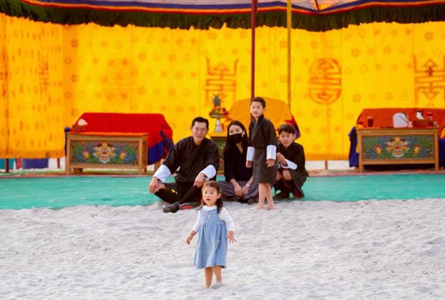 Bhutan, Königsfamilie in Gelephu