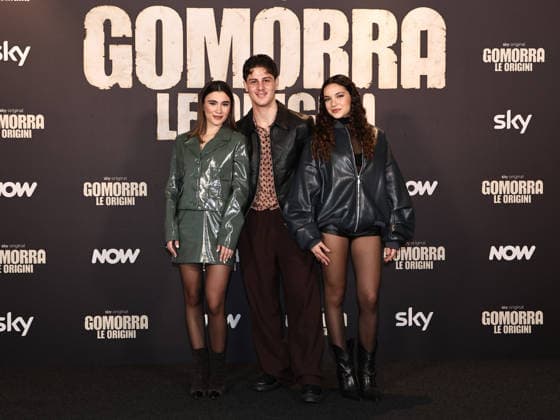 Gomorra The Origins Photocall in Rom