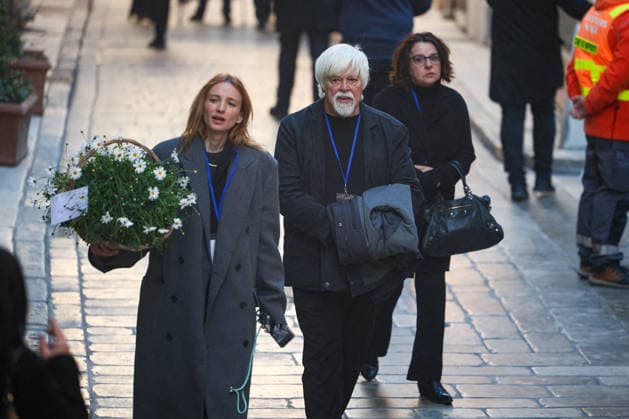 Brigitte Bardot Beerdigung in Saint-Tropez