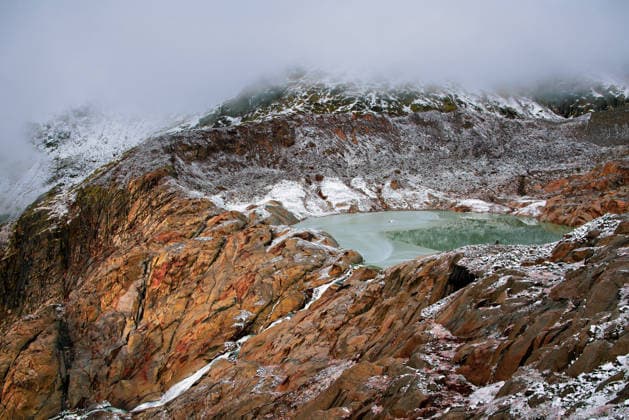 Kalendermotive: Gletscherseen