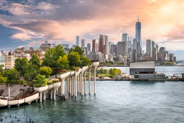 Travel, Parks and Gardens, USA, Little Island in New York