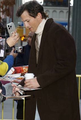 Ashton Kutcher zu Gast bei Good Morning America
