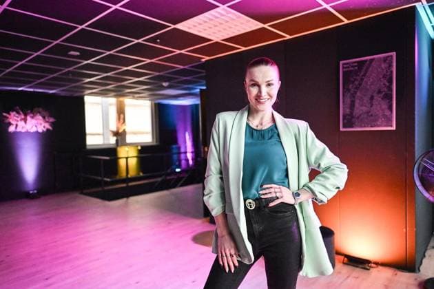 Ekaterina Katja Graf in Tanzschule in Essen