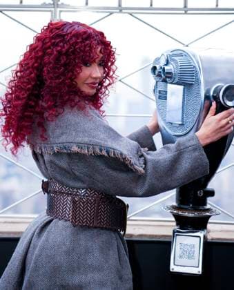 Leigh-Anne Pinnock besucht Empire State Building in New York