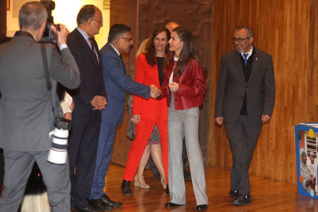 Royals, Königin Letizia von Spanien besucht von UNICEF and WHO veranstaltetes Forum in Madrid