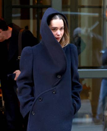 Emilia Clarke in New York