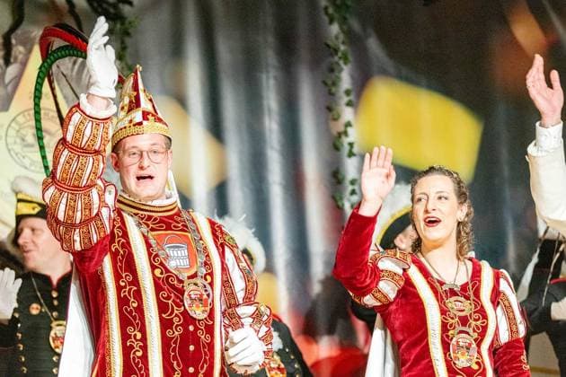 Karnevalssitzung des Elferrats Praest in Emmerich