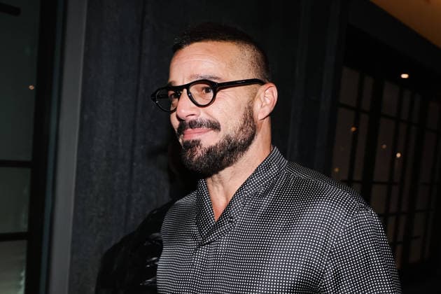 Mailand Men s Fashion Week, Gäste der Giorgio Armani Modenschau