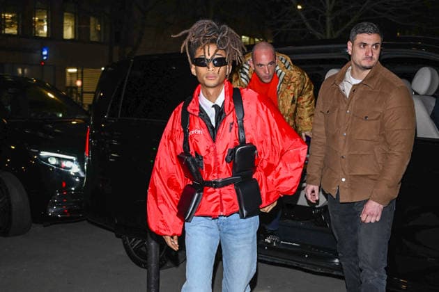 Jada Pinkett Smith mit Sohn Jaden Smith unterwegs in Paris