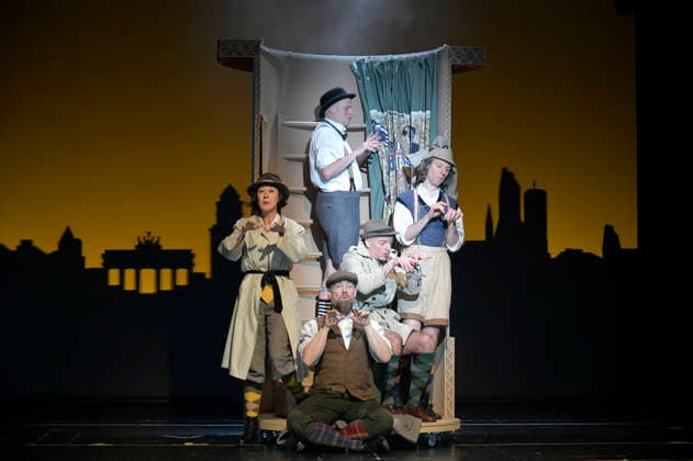 Erich und die Detektive Fotoprobe im Schlosspark Theater in Berlin