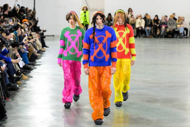 Paris Fashion Week, Walter Van Beirendonck Modenschau