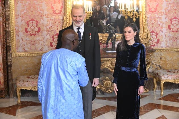 Spanisches Königspaar empfängt Diplomaten in Madrid