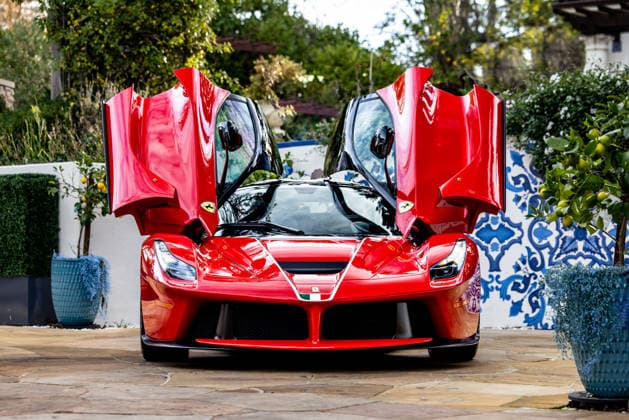 Ferrari LaFerrari limitierter Hybrid-Supersportwagen soll für 3,5 Millionen Pfund versteigert werden