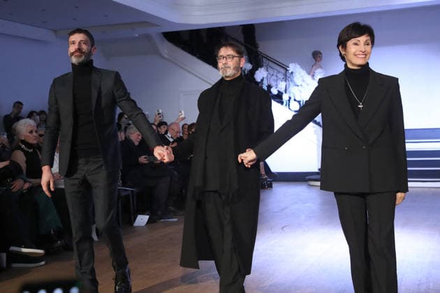 Paris Fashion Week, Franck Sorbier Modenschau
