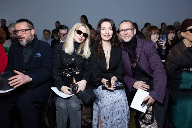 Paris Fashion Week, Gäste der Franck Sorbier Modenschau