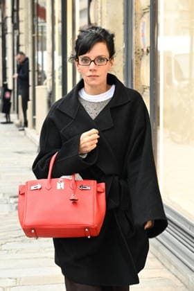 Lily Allen unterwegs in Paris
