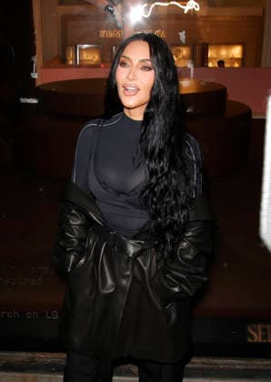 Kim Kardashian in London