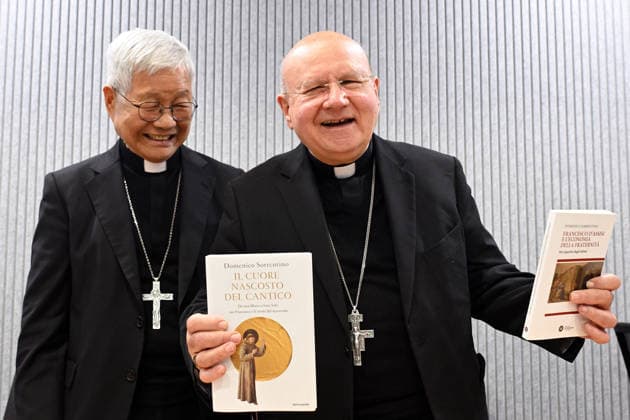 Pressekonferenz zur Vorstellung Franz von Assisi und Carlo Acutis für eine Wirtschaft der Brüderlichkeit Preises