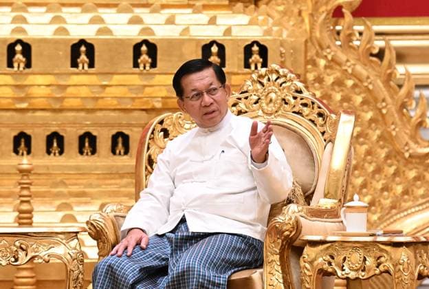 Myanmar, Min Aung Hlaing zum Präsidenten gewählt, Archivbilder